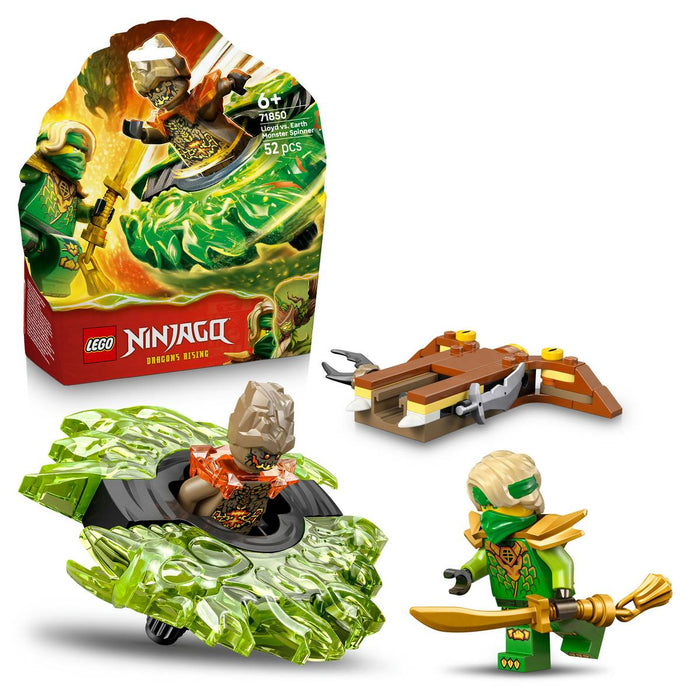 LEGO Lloyd Contro Spinner Mostro Della Terra - 71850