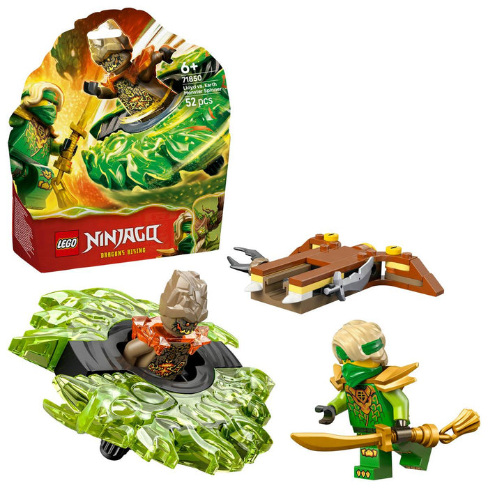 LEGO Lloyd Contro Spinner Mostro Della Terra - 71850