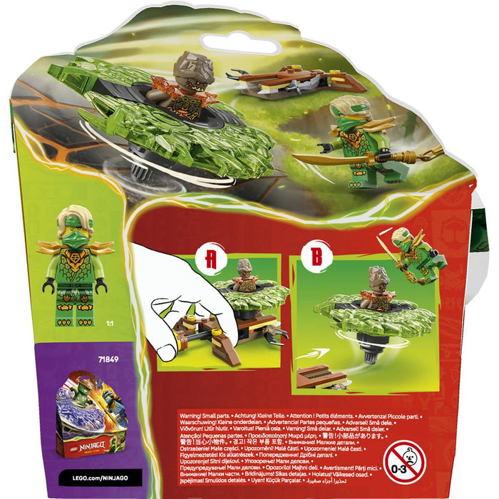 LEGO Lloyd Contro Spinner Mostro Della Terra - 71850