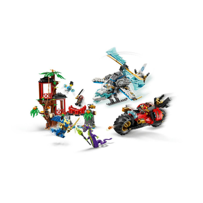 LEGO Battaglia Alla Casa Sull'Albero Con Veicolo Ninja - 71857