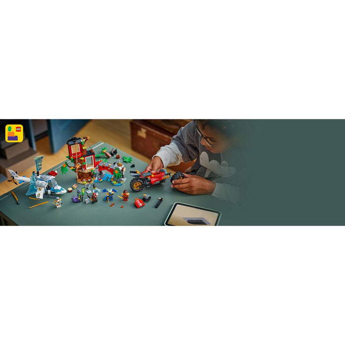 LEGO Battaglia Alla Casa Sull'Albero Con Veicolo Ninja - 71857