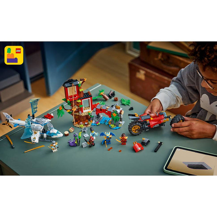 LEGO Battaglia Alla Casa Sull'Albero Con Veicolo Ninja - 71857