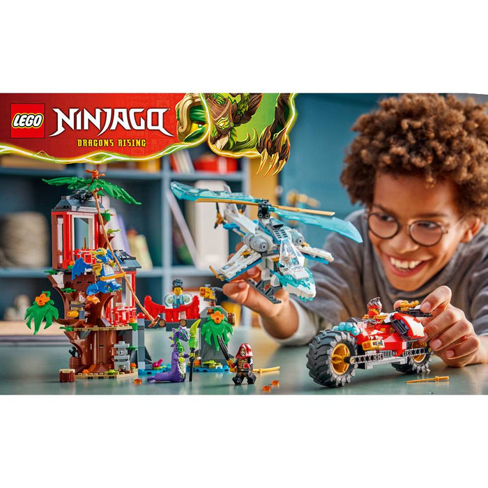 LEGO Battaglia Alla Casa Sull'Albero Con Veicolo Ninja - 71857