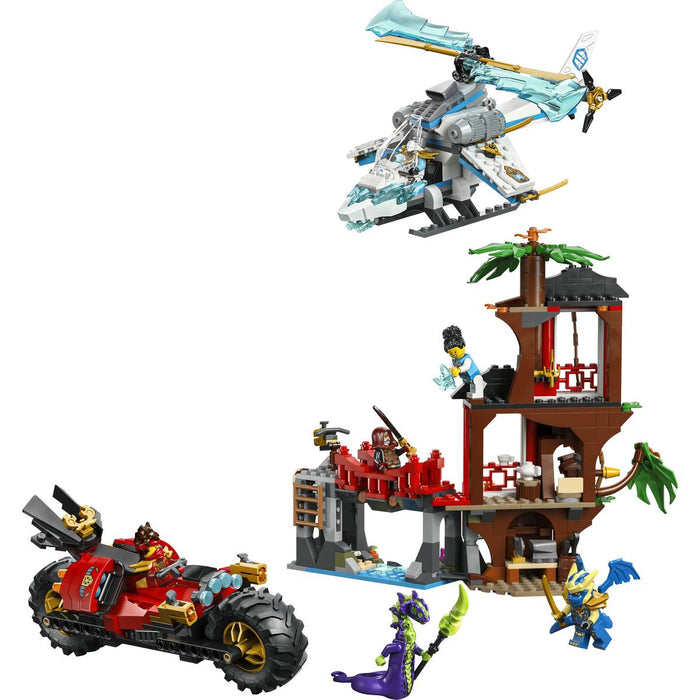 LEGO Battaglia Alla Casa Sull'Albero Con Veicolo Ninja - 71857