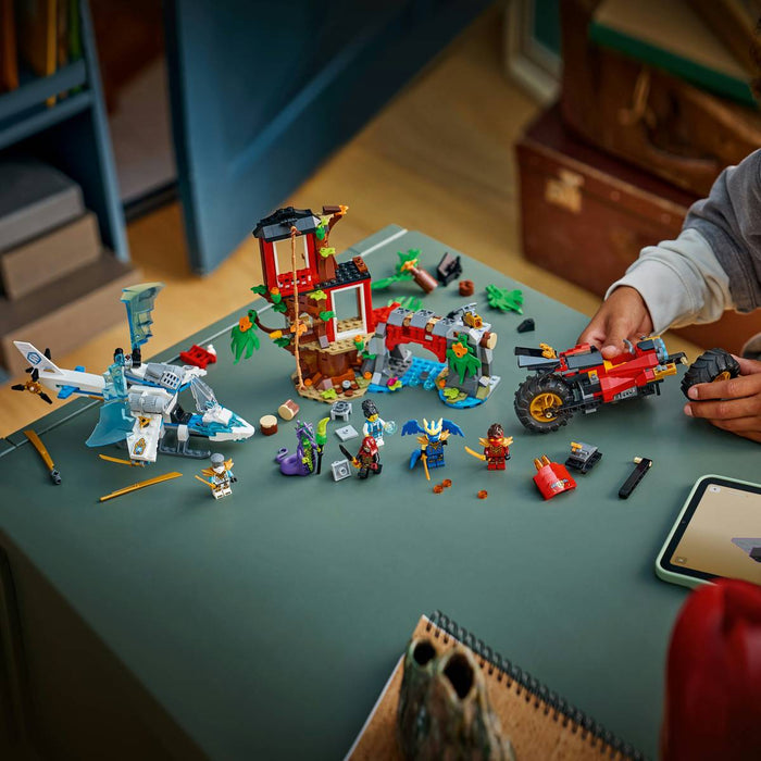 LEGO Battaglia Alla Casa Sull'Albero Con Veicolo Ninja - 71857