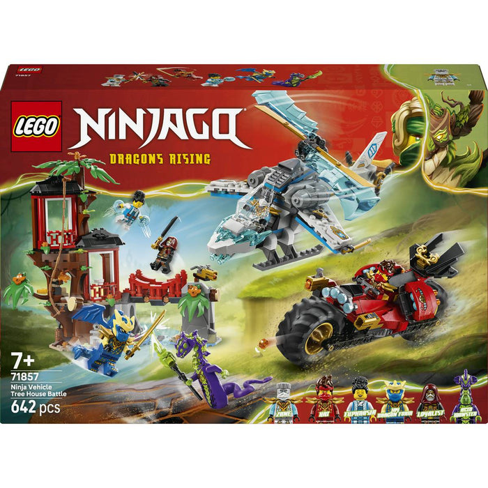 LEGO Battaglia Alla Casa Sull'Albero Con Veicolo Ninja - 71857