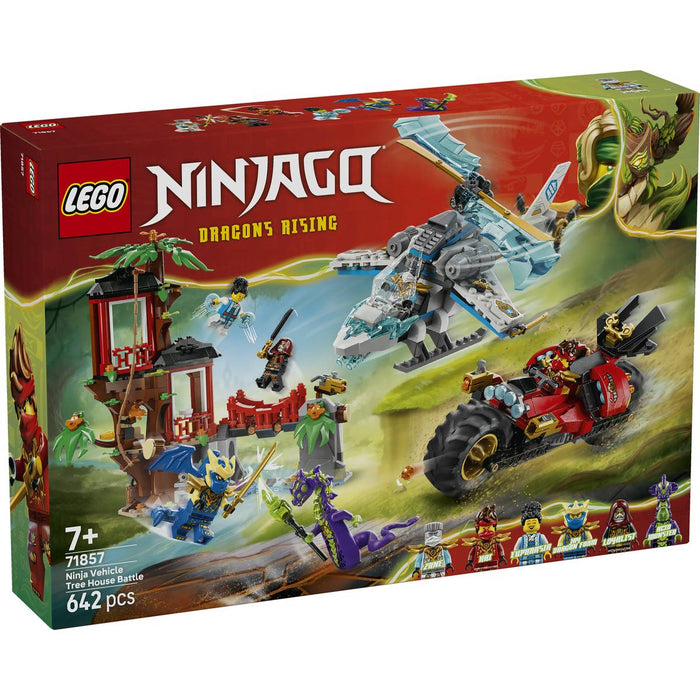 LEGO Battaglia Alla Casa Sull'Albero Con Veicolo Ninja - 71857