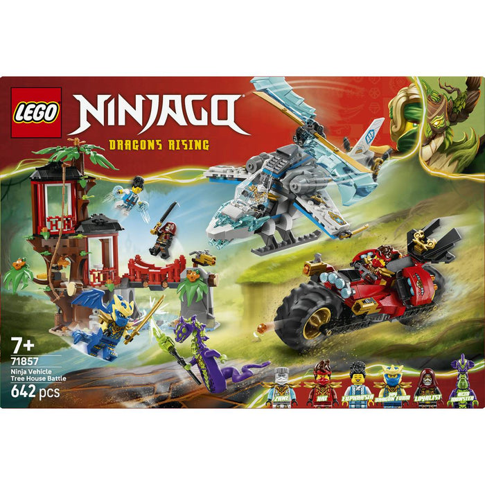 LEGO Battaglia Alla Casa Sull'Albero Con Veicolo Ninja - 71857