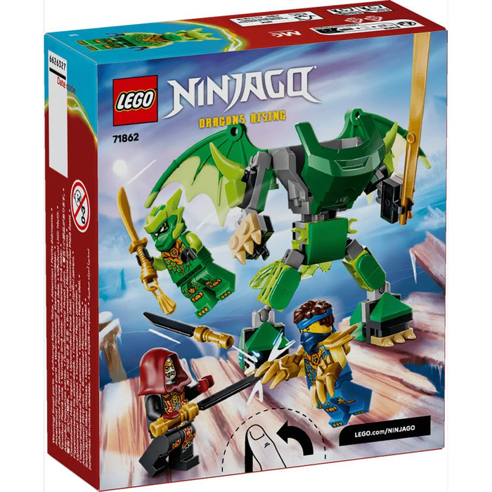 LEGO Battle Pack Mech Drago Di Lloyd - 71862, Giocattolo Ninja Con Action Figure E 3 Minifigure, Regalo Per Bambini 6+