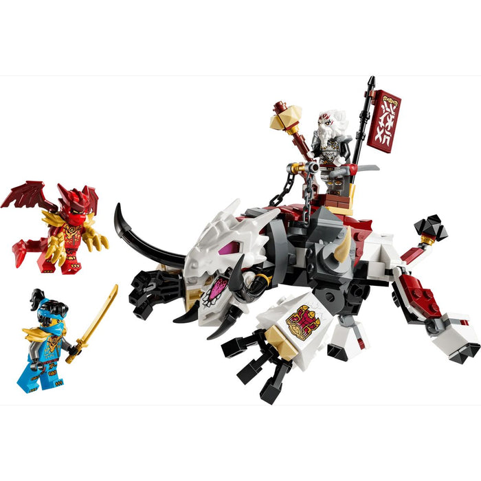LEGO Zilvar E Grimtak La Bestia Drago - 71863, Giocattolo Ninja Con Action Figure E 3 Minifigure, Regalo Per Bambini 7+