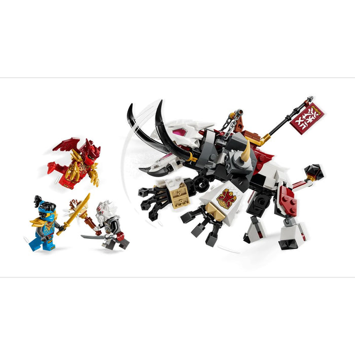 LEGO Zilvar E Grimtak La Bestia Drago - 71863, Giocattolo Ninja Con Action Figure E 3 Minifigure, Regalo Per Bambini 7+