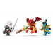 LEGO Zilvar E Grimtak La Bestia Drago - 71863, Giocattolo Ninja Con Action Figure E 3 Minifigure, Regalo Per Bambini 7+