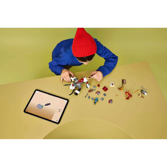 LEGO Zilvar E Grimtak La Bestia Drago - 71863, Giocattolo Ninja Con Action Figure E 3 Minifigure, Regalo Per Bambini 7+