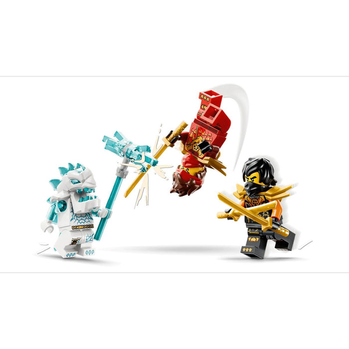 LEGO Veicoli Combinanti Di Kai E Cole - 71864, Con Macchina E Moto Giocattolo E 3 Minifigure, Regalo Per Bambini Da 7+