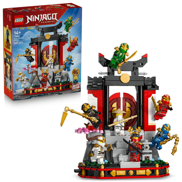 LEGO Display Personaggi Ninja 15° Anniversario - 71866