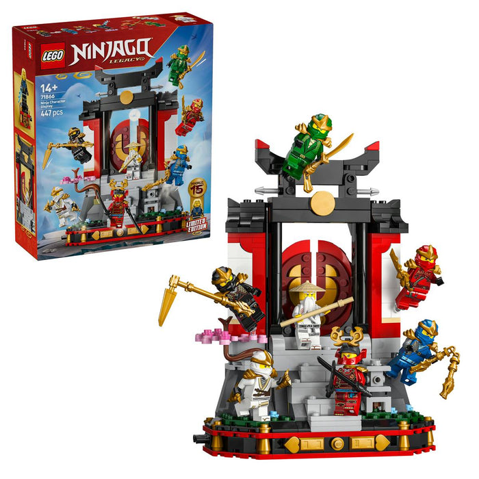 LEGO Display Personaggi Ninja 15° Anniversario - 71866