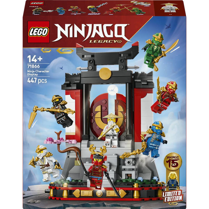 LEGO Display Personaggi Ninja 15° Anniversario - 71866