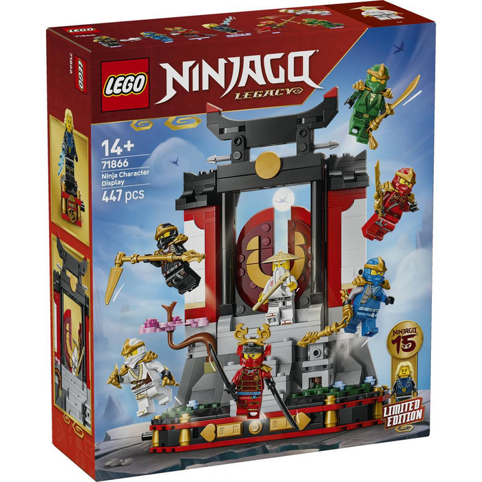LEGO Display Personaggi Ninja 15° Anniversario - 71866
