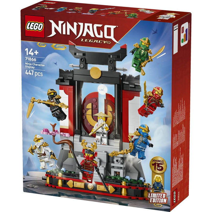 LEGO Display Personaggi Ninja 15° Anniversario - 71866