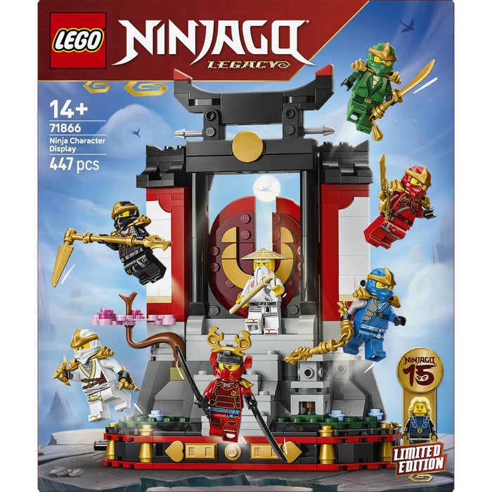 LEGO Display Personaggi Ninja 15° Anniversario - 71866