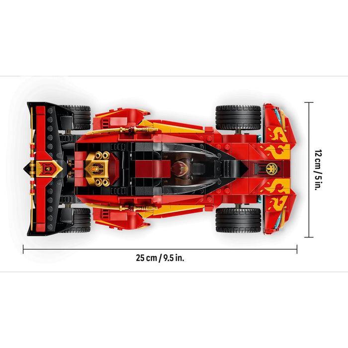 LEGO Super-Bolide Ninja X-1 - 15° Anniversario - 71867, Modello Auto Con Moto Giocattolo E 3 Minifigure, Regalo Per 14+