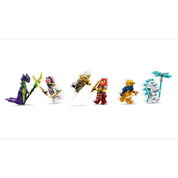 LEGO Mech Drago Mutaforma Di Wyldfyre - 71868, Action Figure Giocattolo 2In1 Con Mech E 6 Minifigure, Regalo Bambini 9+