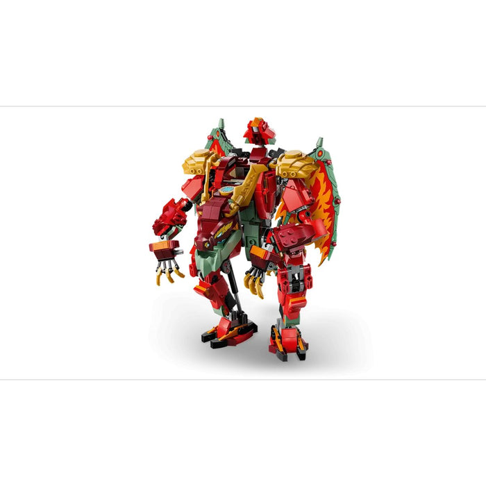 LEGO Mech Drago Mutaforma Di Wyldfyre - 71868, Action Figure Giocattolo 2In1 Con Mech E 6 Minifigure, Regalo Bambini 9+