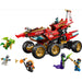 LEGO Bounty Di Terra - 71869, Giocattolo 3 In 1 Trasformabile In Nave Volante, Macchina E Moto, Regalo Per Bambini 9+