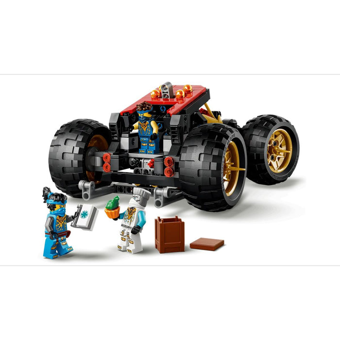 LEGO Bounty Di Terra - 71869, Giocattolo 3 In 1 Trasformabile In Nave Volante, Macchina E Moto, Regalo Per Bambini 9+