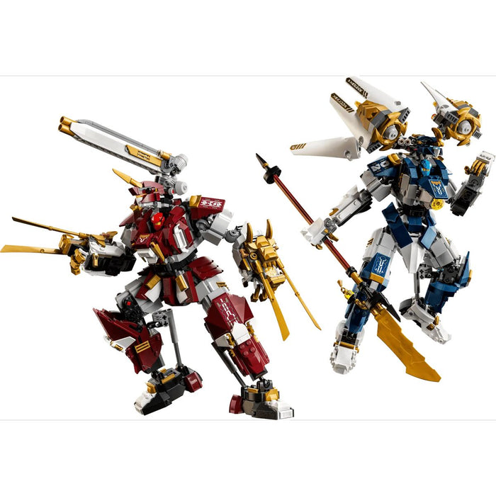 LEGO Mech Titanici Gemelli - 71870, Giocattolo Con 2 Action Figure E 3 Minifigure, Regalo Per Bambini Da 12+ Anni
