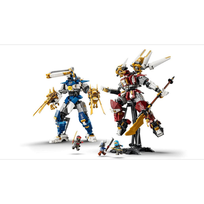 LEGO Mech Titanici Gemelli - 71870, Giocattolo Con 2 Action Figure E 3 Minifigure, Regalo Per Bambini Da 12+ Anni