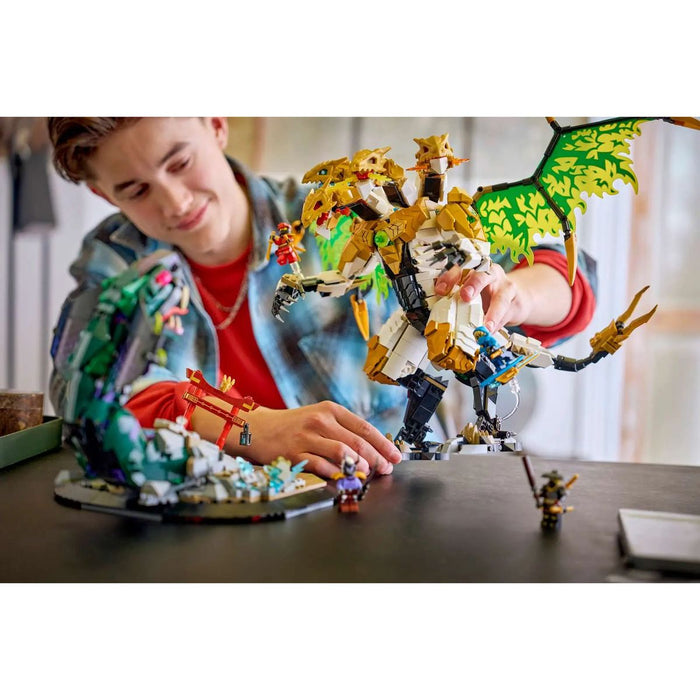 LEGO Battaglia Dell’Ultra Drago - 71872, Giocattolo Con Action Figure A 4 Teste, Serpente E 4 Minifigure, Regalo Da 12+