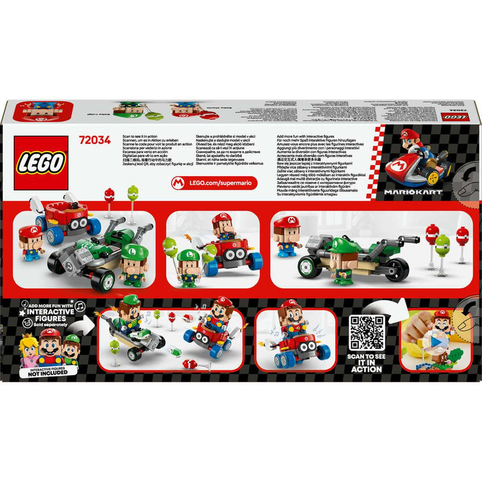 LEGO Mario Kart Baby Mario Vs Baby Luigi - 72034