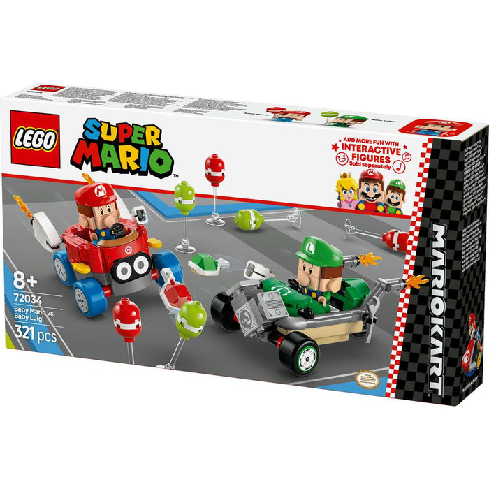 LEGO Mario Kart Baby Mario Vs Baby Luigi - 72034