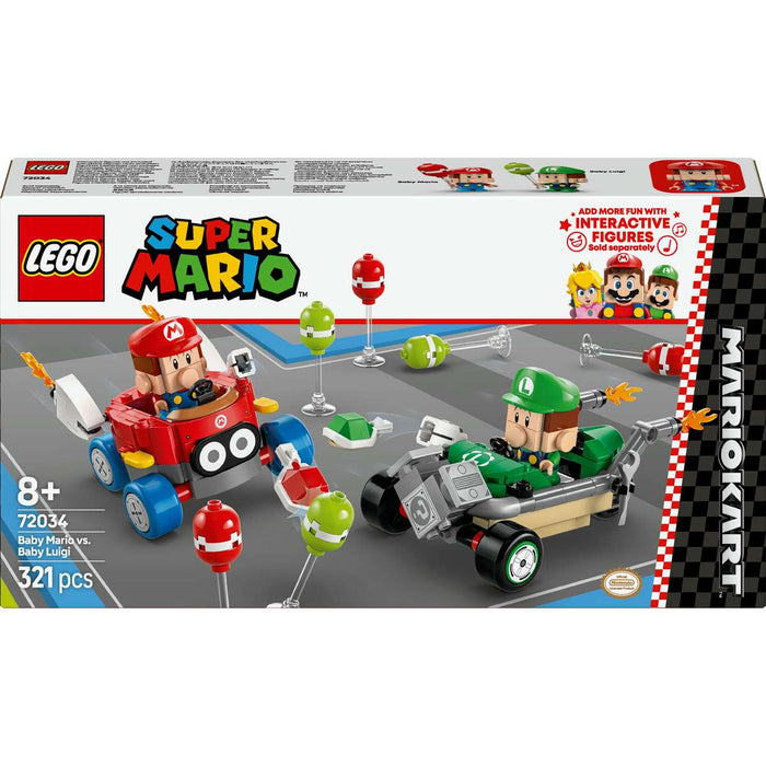 LEGO Mario Kart Baby Mario Vs Baby Luigi - 72034
