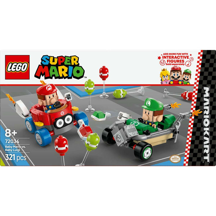 LEGO Mario Kart Baby Mario Vs Baby Luigi - 72034
