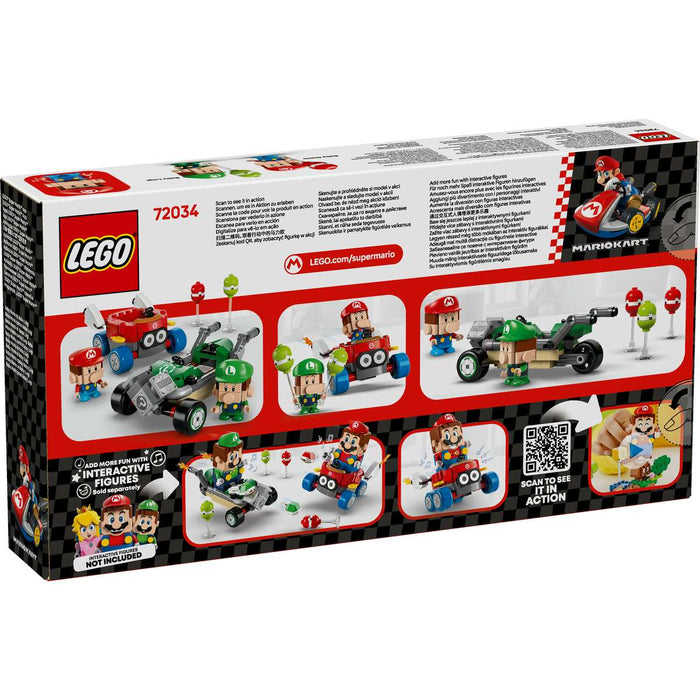 LEGO Mario Kart Baby Mario Vs Baby Luigi - 72034