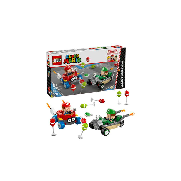 LEGO Mario Kart Baby Mario Vs Baby Luigi - 72034