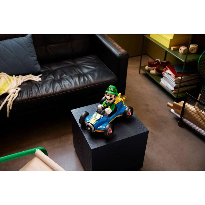 LEGO Mario Kart: Luigi E Mach 8 - 72050, Kit Per Adulti Con Personaggio Nintendo E Auto, Gadget Da Collezione, Regalo Per Gamer