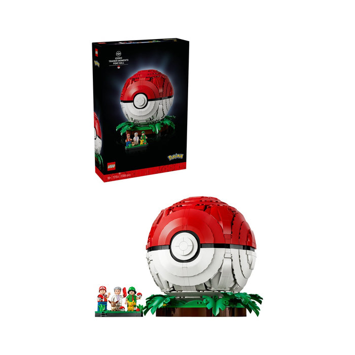 LEGO Momenti Allenatore Iconici Poké Ball - 72154