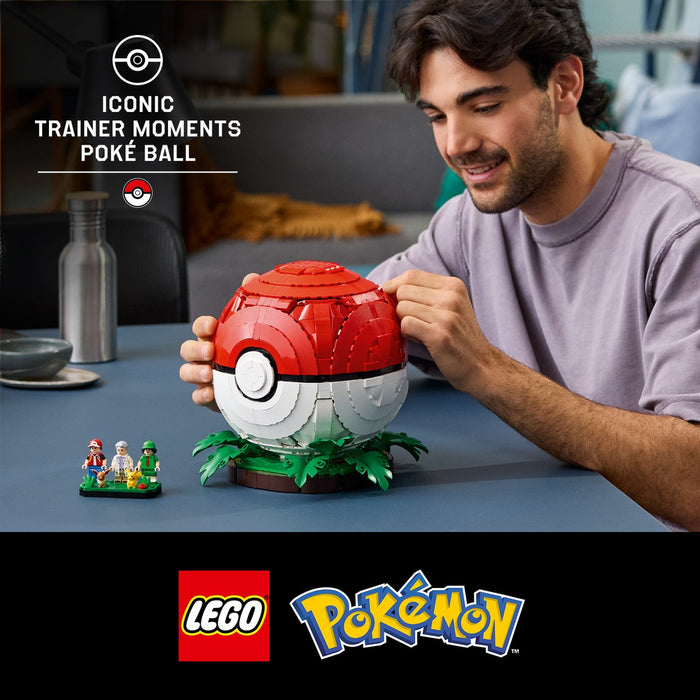 LEGO Momenti Allenatore Iconici Poké Ball - 72154