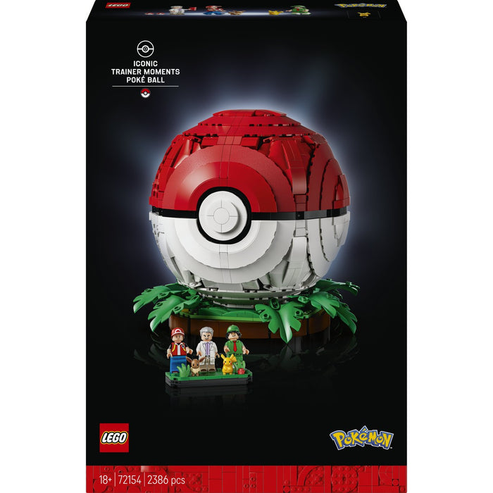 LEGO Momenti Allenatore Iconici Poké Ball - 72154