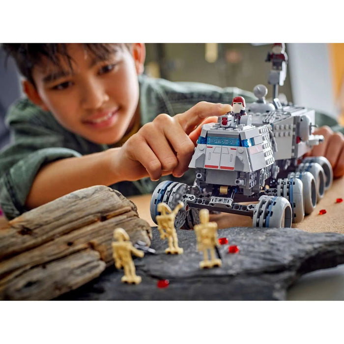 LEGO Republic Juggernaut - 75413, Camion Giocattolo E 8 Personaggi, Idea Regalo 9+ Per Fan Di Le Guerre Dei Cloni