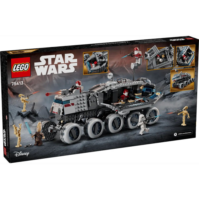 LEGO Republic Juggernaut - 75413, Camion Giocattolo E 8 Personaggi, Idea Regalo 9+ Per Fan Di Le Guerre Dei Cloni