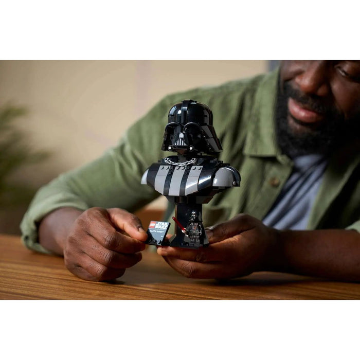 LEGO Busto Di Darth Vader - 75439, Kit Di Modellismo Per Adulti, Minifigure Da Collezione, Regalo Fai Da Te Per Fan