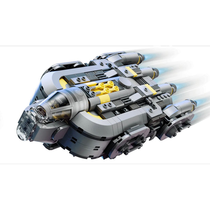 LEGO Astronave Anzellan - 75445, Modellino Ispirato A The Mandalorian E Grogu, 3 Personaggi E Laboratorio, Regalo 9+