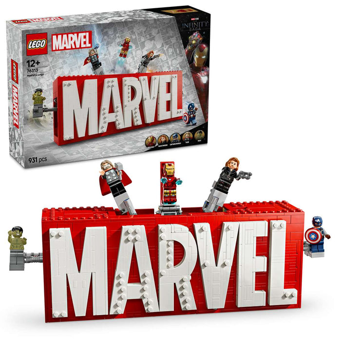 LEGO Logo E Minifigure Marvel - 76313