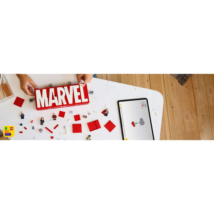 LEGO Logo E Minifigure Marvel - 76313