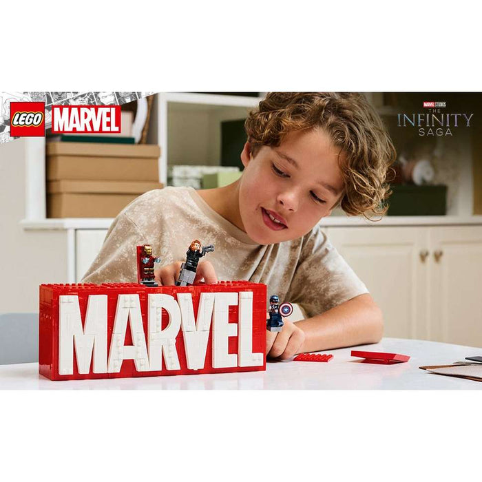 LEGO Logo E Minifigure Marvel - 76313
