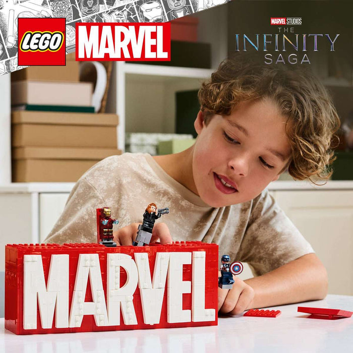 LEGO Logo E Minifigure Marvel - 76313